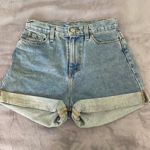 BDG high waisted jean shorts